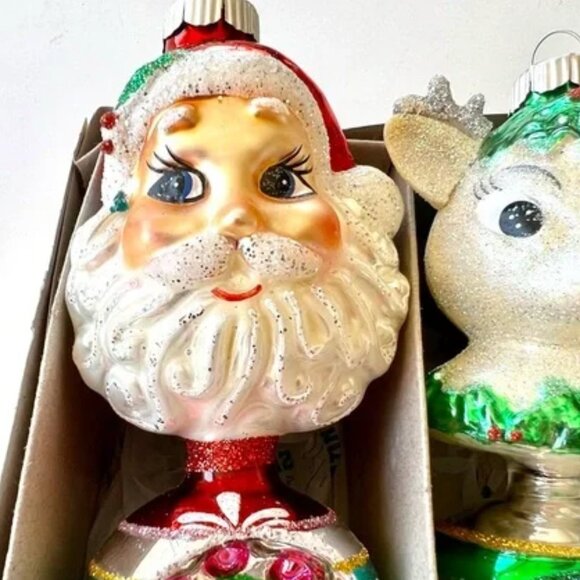 CHRISTOPHER RADKO Confetti Reflector Ball Ornaments Set of 3 - Picture 6 of 12